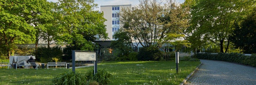 Gebäude der Forschungsklinik am MPI für Psychiatrie